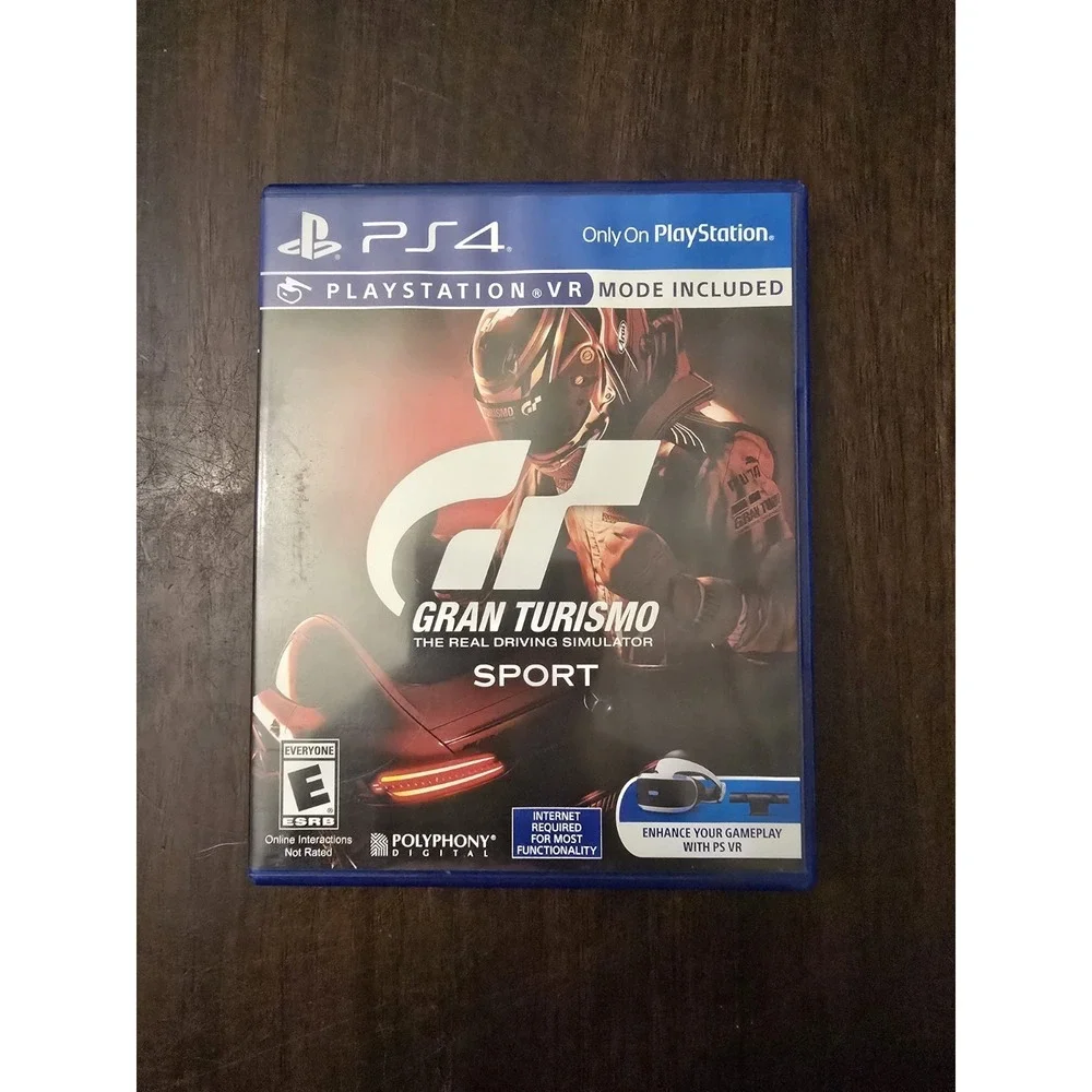 Gran‎ Turismo Sport - PlayStation 4 PS4 PSVR - Virtual Reality VR Driving Game